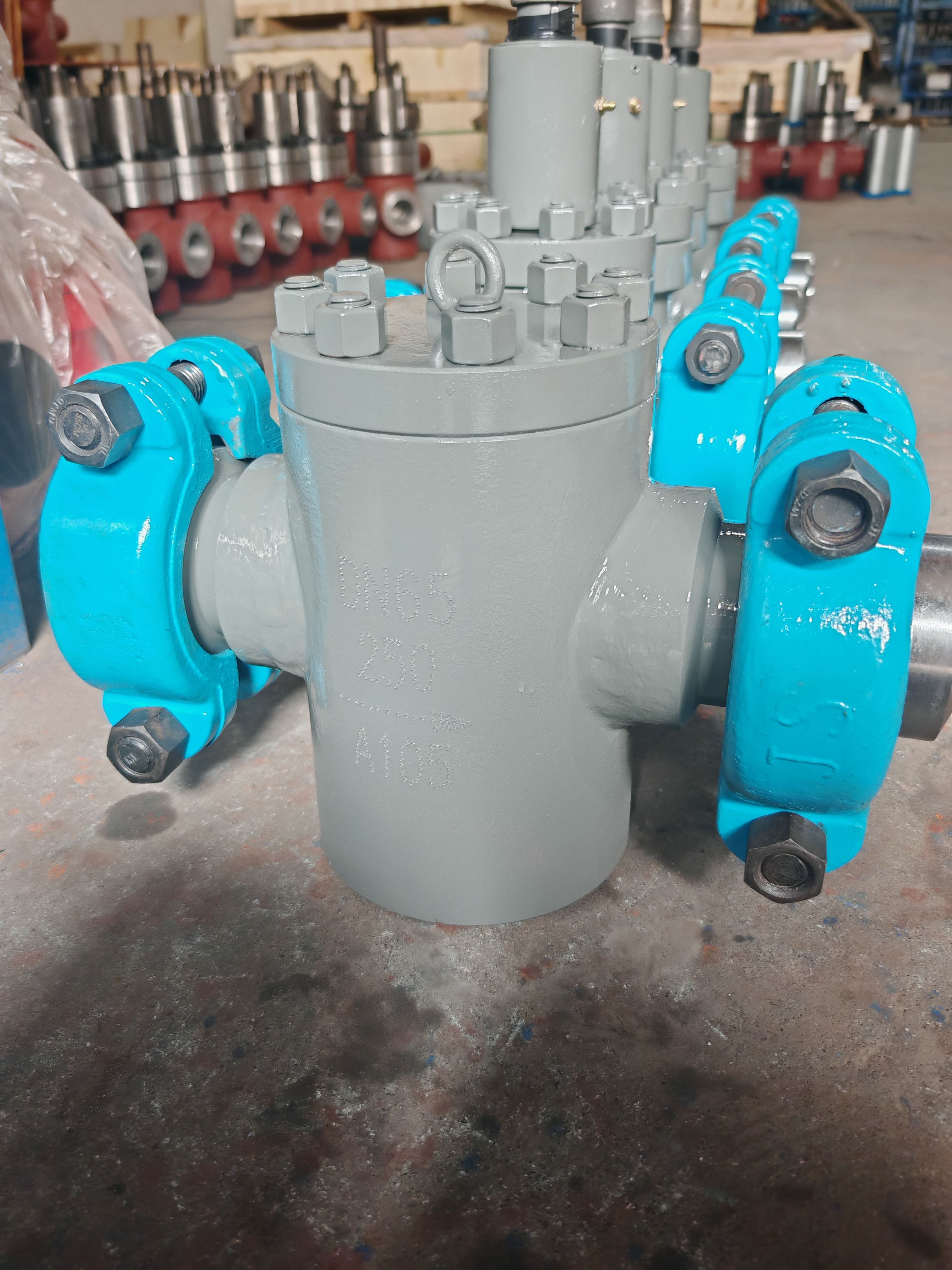 油田高压卡箍篮式过滤器GL81H-250